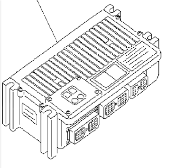 Controle do motor SAA6D125E / PC400-7 / PC400LC-7